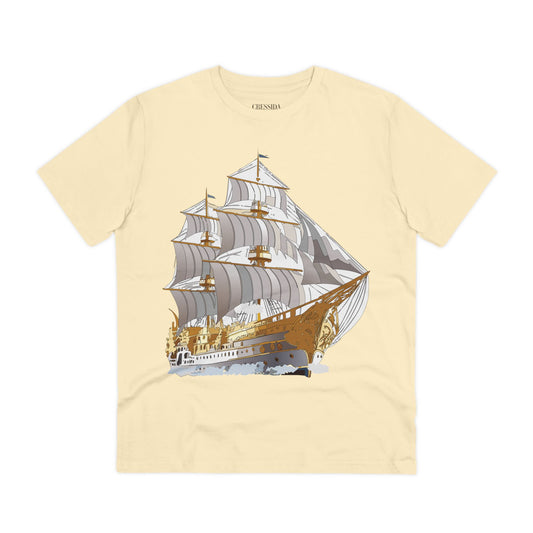 Organic T-shirt with Ship