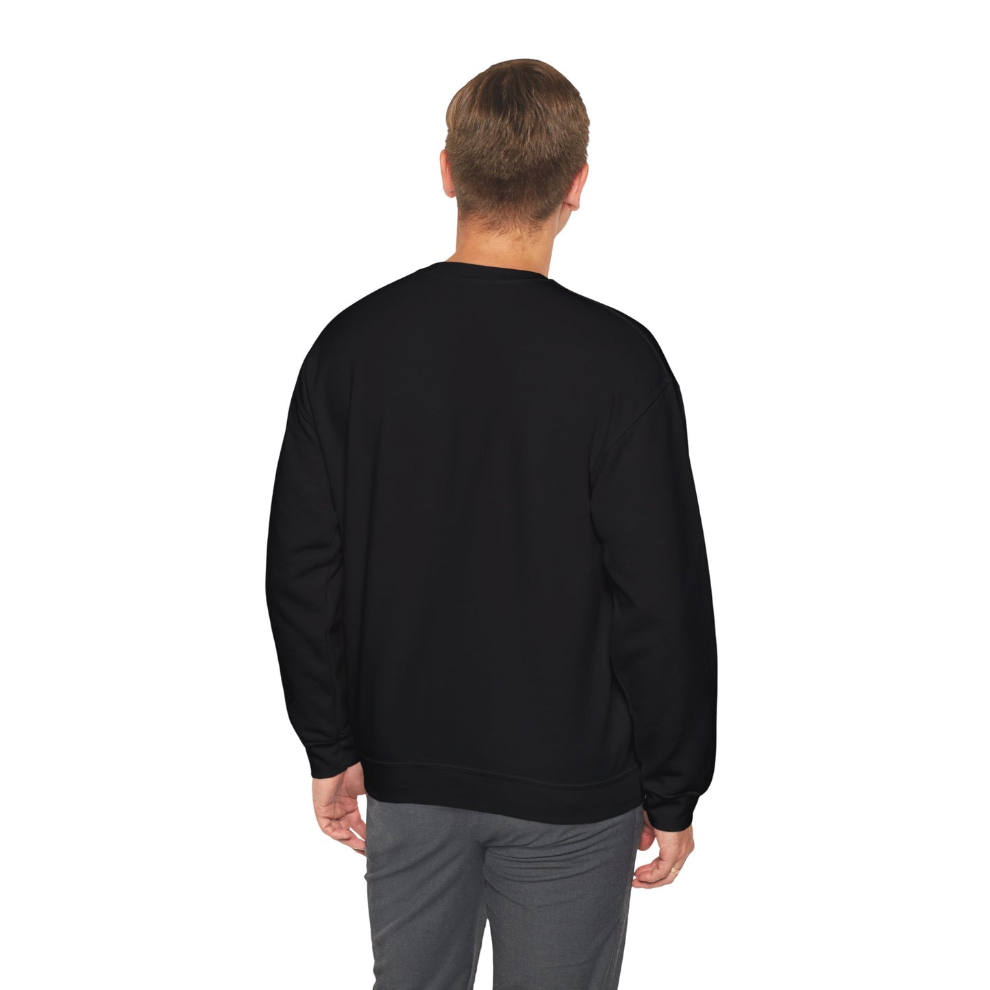 Cat Sweatshirt With Heart Print Valentines Day Unisex 50 50 Cotton Poly Crewneck
