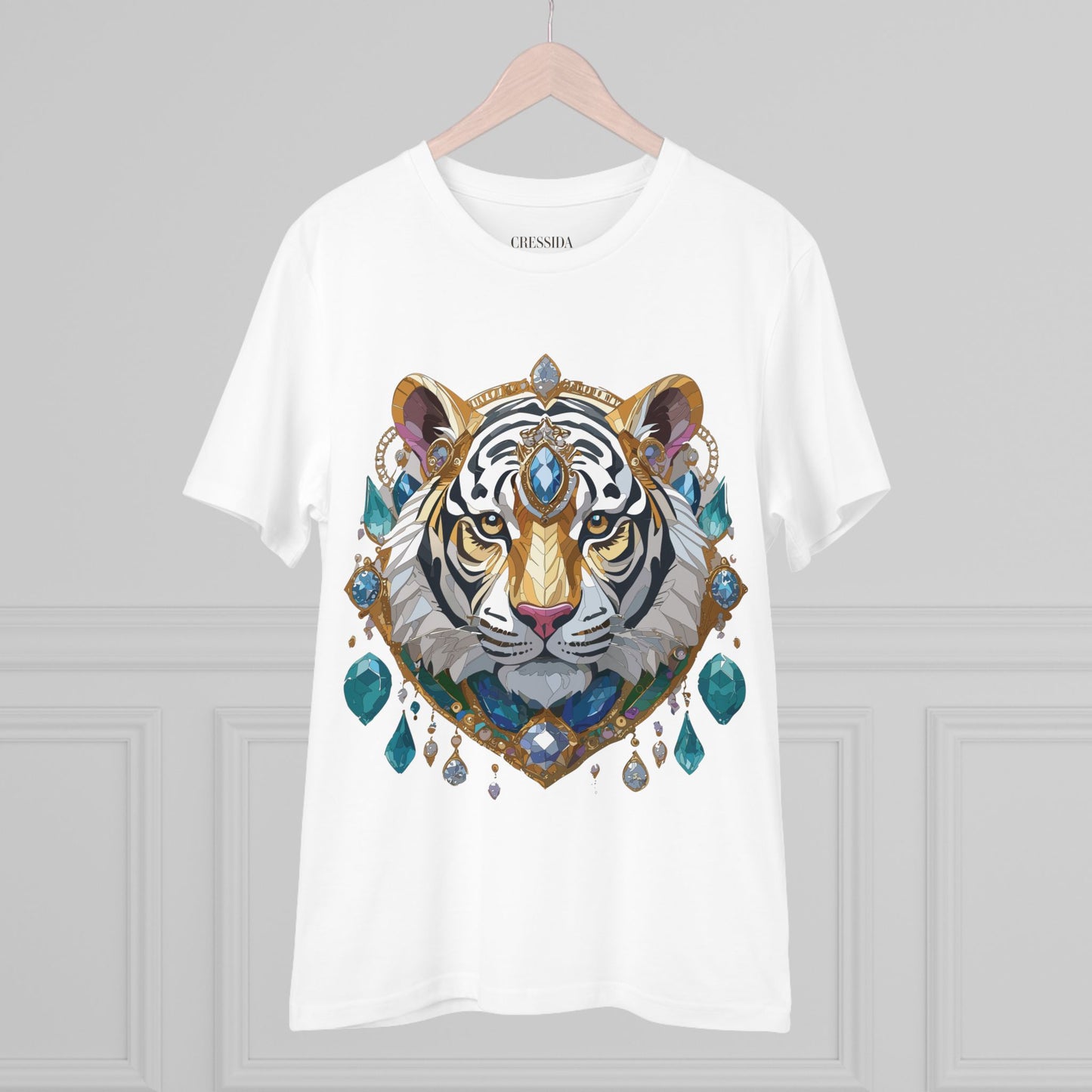 Organic T-shirt with Animals - Tiger