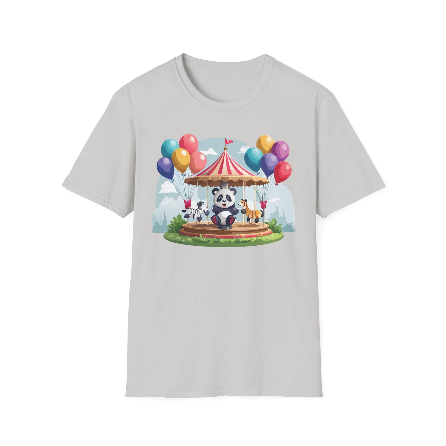 Panda Shirt, T Shirt with Panda, Animal Shirt, Tee Shirt with Animals