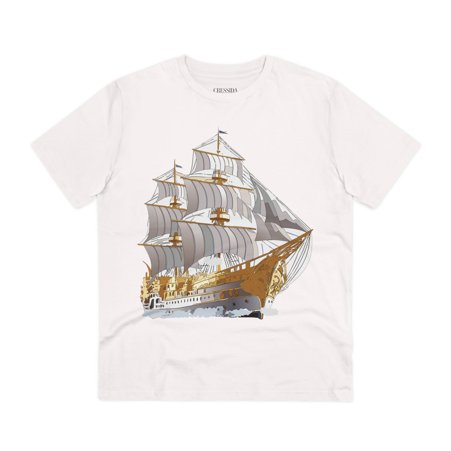 Organic T-shirt with Ship