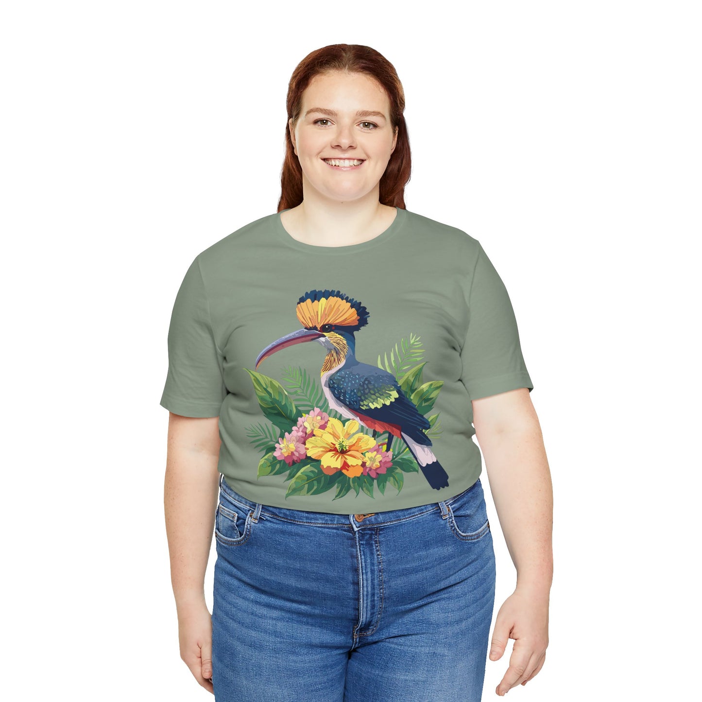 Unisex Animal Shirt, Tee Shirt with Animals, Art Design Tee Shirt, Wild Animals Shirt