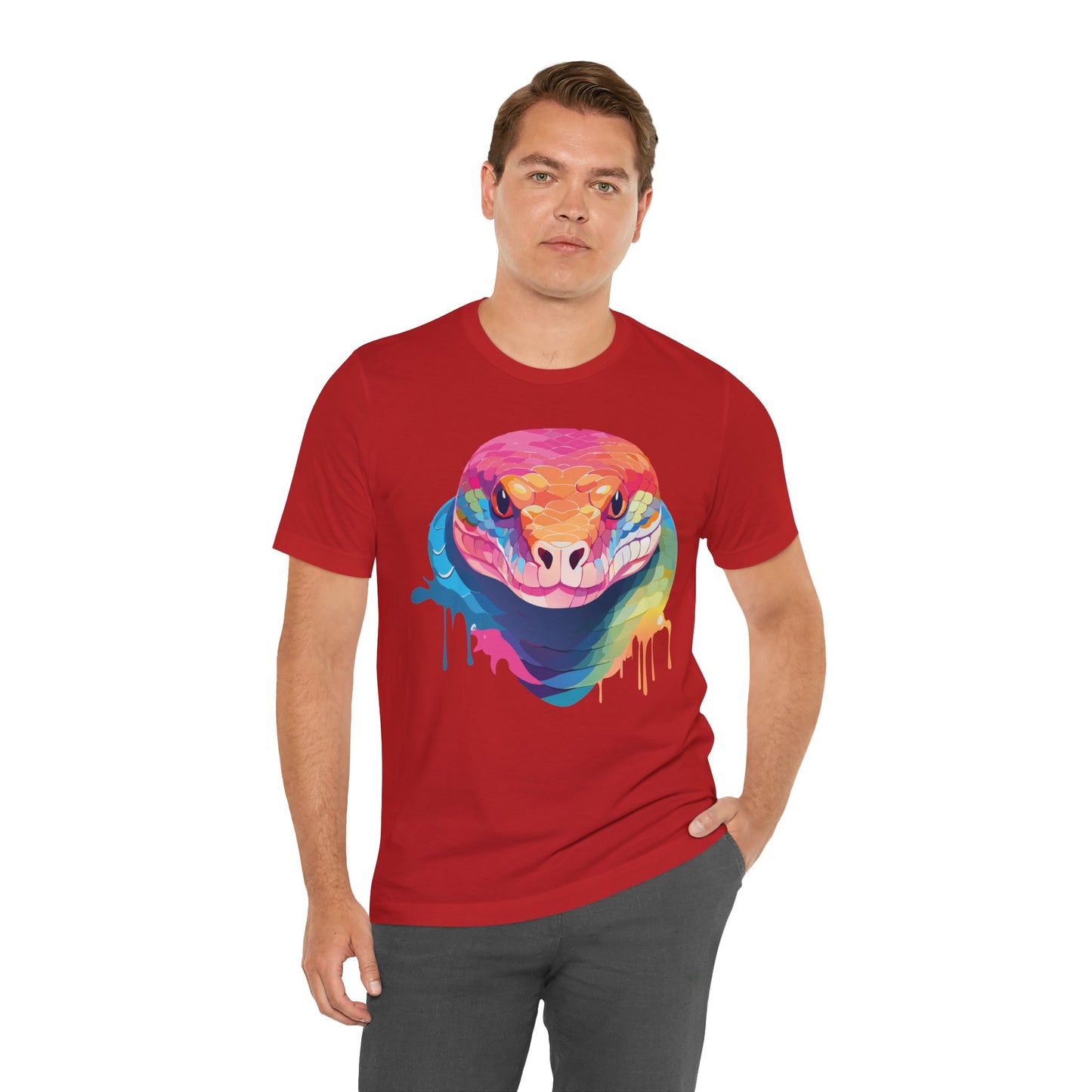 Unisex Animal Shirt, Tee Shirt with Animals, Art Design Tee Shirt, Wild Animals Shirt