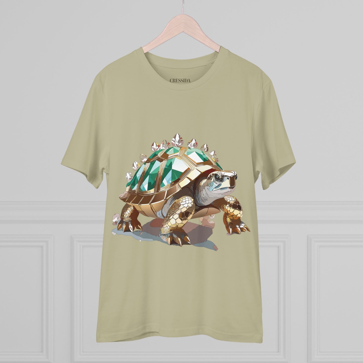 Organic T-shirt with Animals - Turtle