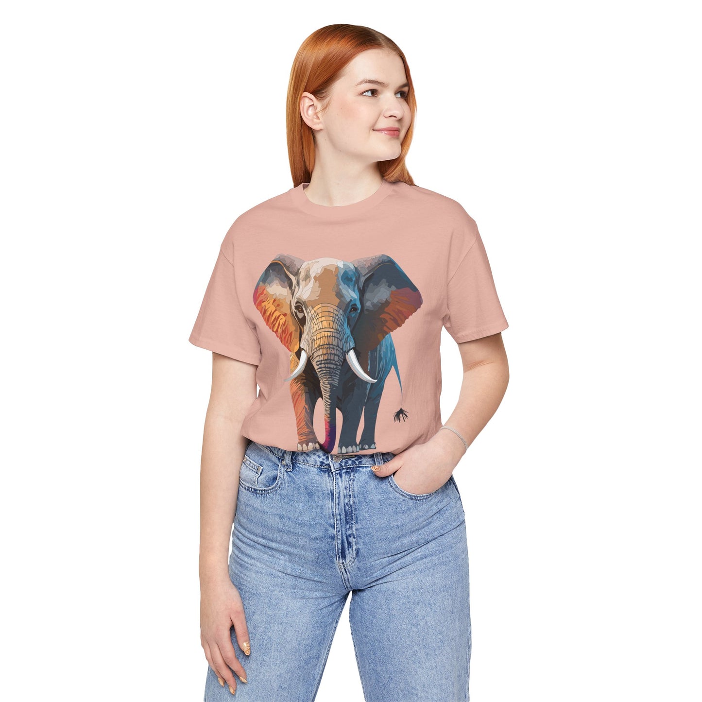 Unisex Animal Shirt, Tee Shirt with Animals, Art Design Tee Shirt, Wild Animals Shirt