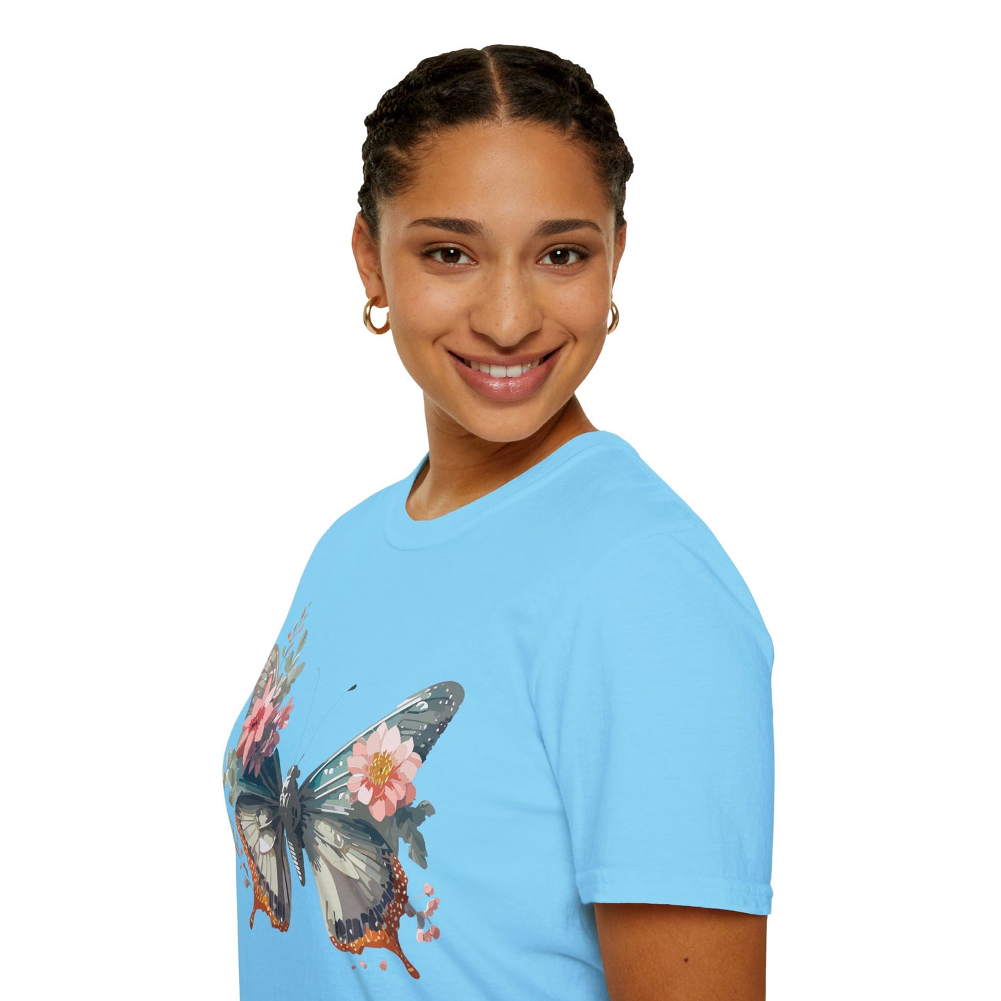 Butterfly Shirt, T Shirt with Butterfly, Monarch Shirt