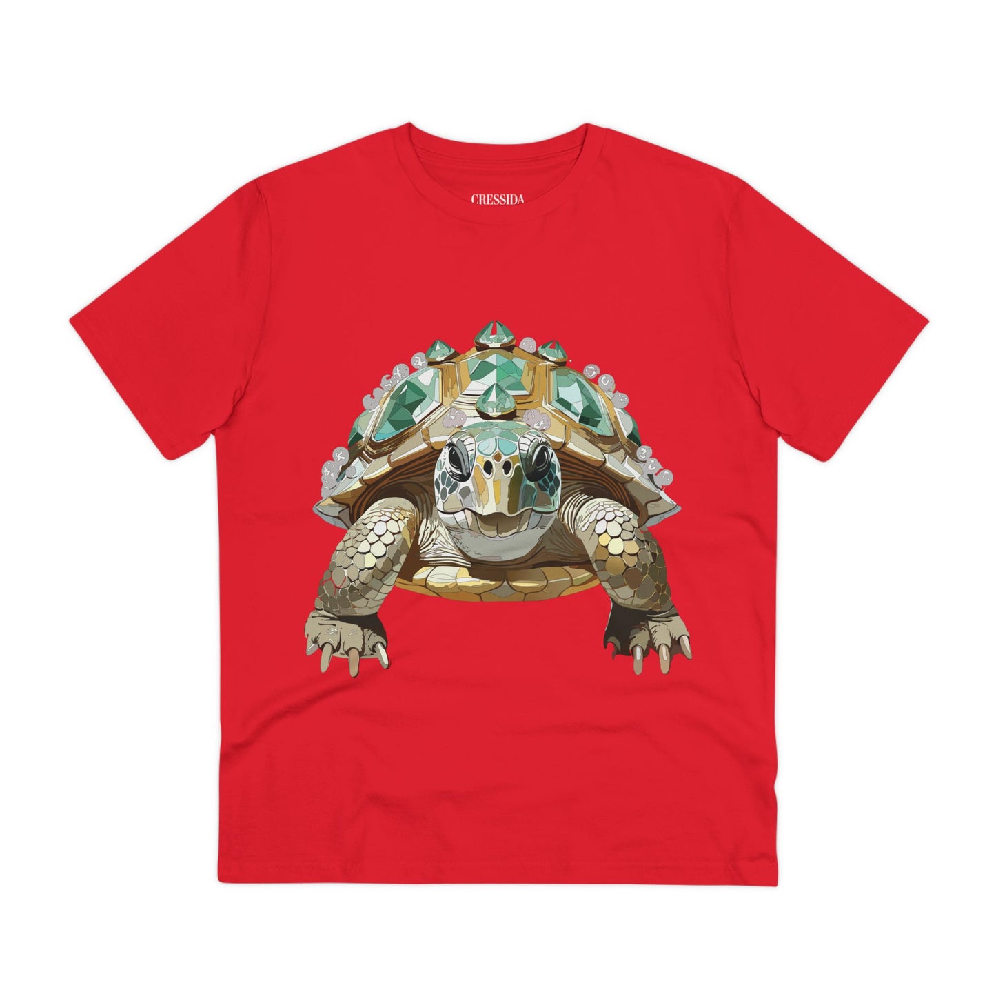 Organic T-shirt with Animals - Turtle