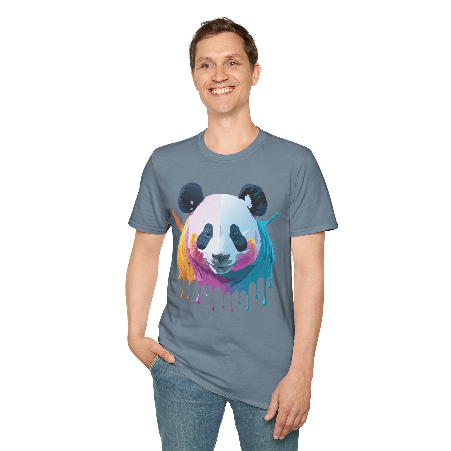 Panda Shirt, T Shirt with Panda, Animal Shirt, Tee Shirt with Animals