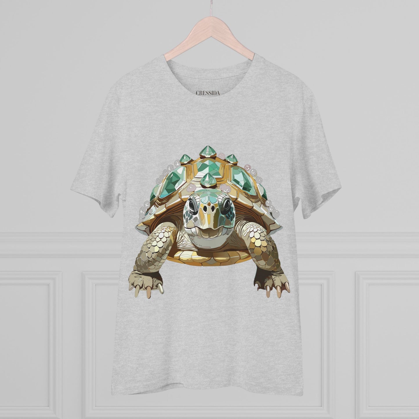 Organic T-shirt with Animals - Turtle