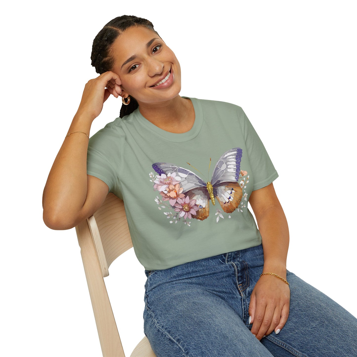 Butterfly Shirt, T Shirt with Butterfly, Monarch Shirt
