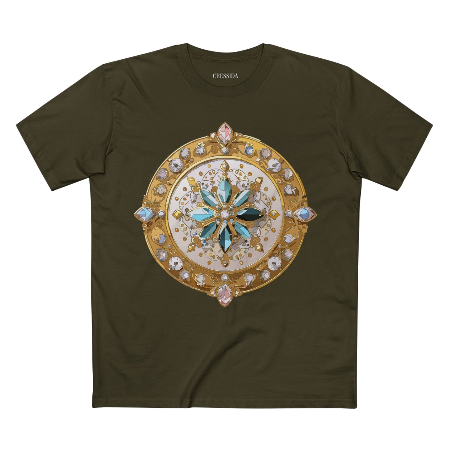 Medallion Shirt, Shirt with Medallion, Tee Shirt with Medal