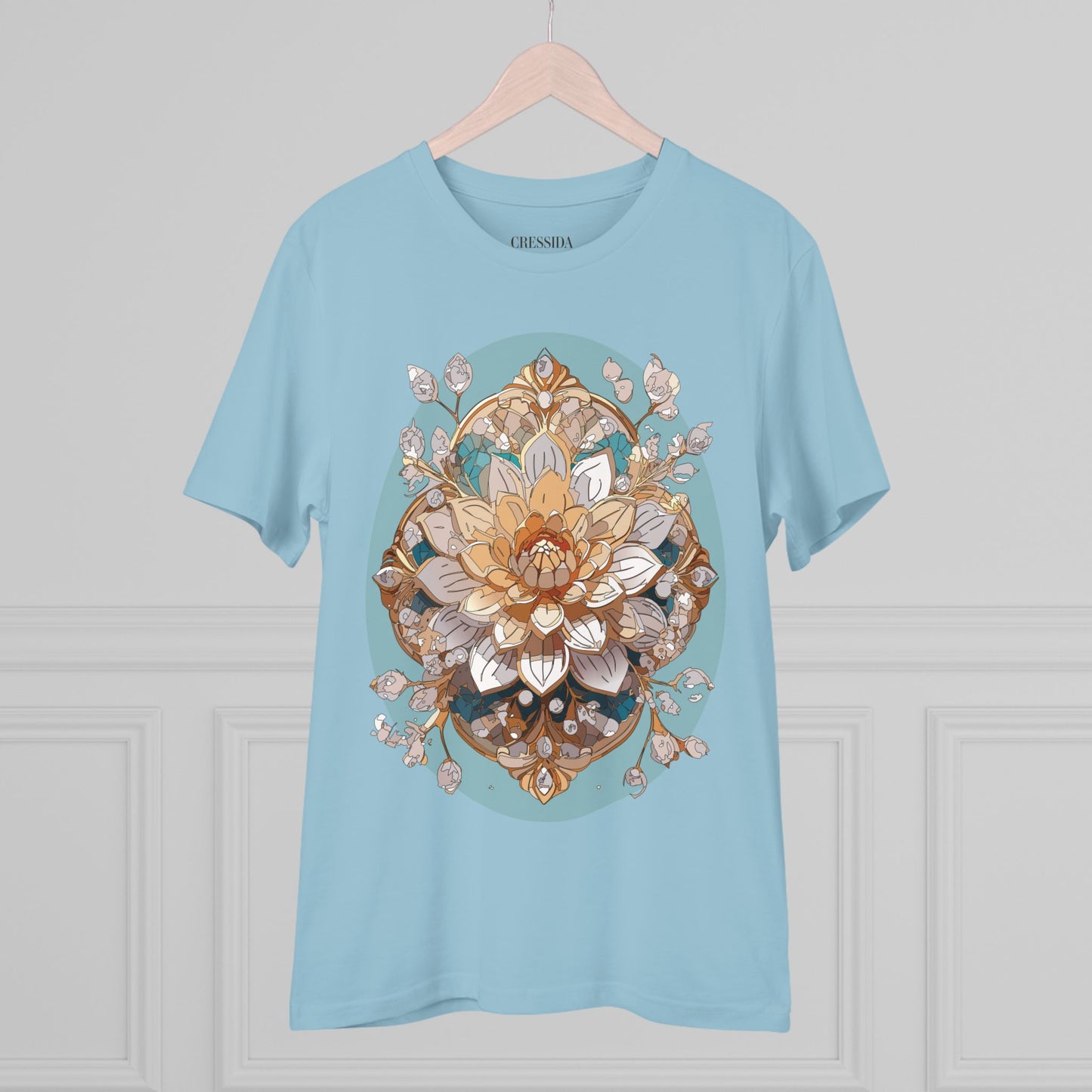 Organic T-shirt with Flower