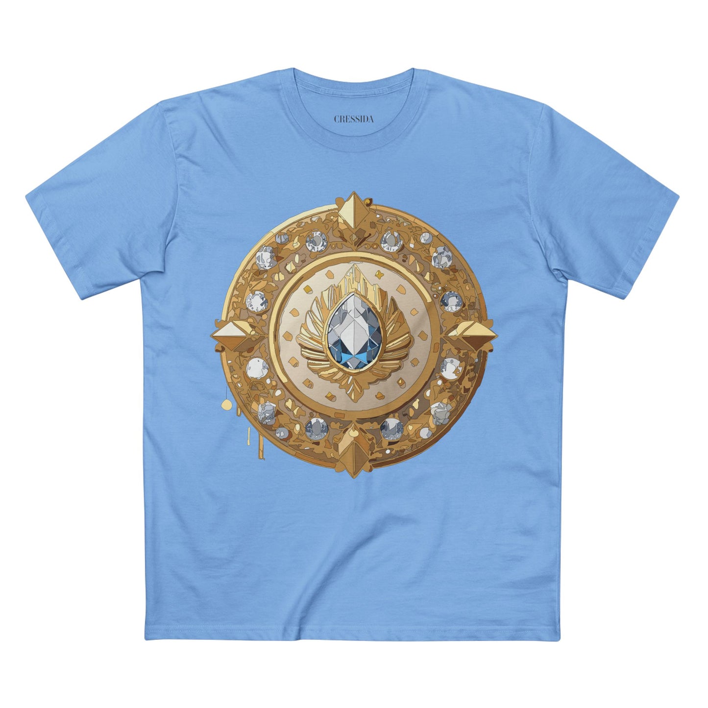 Medallion Shirt, Shirt with Medallion, Tee Shirt with Medal