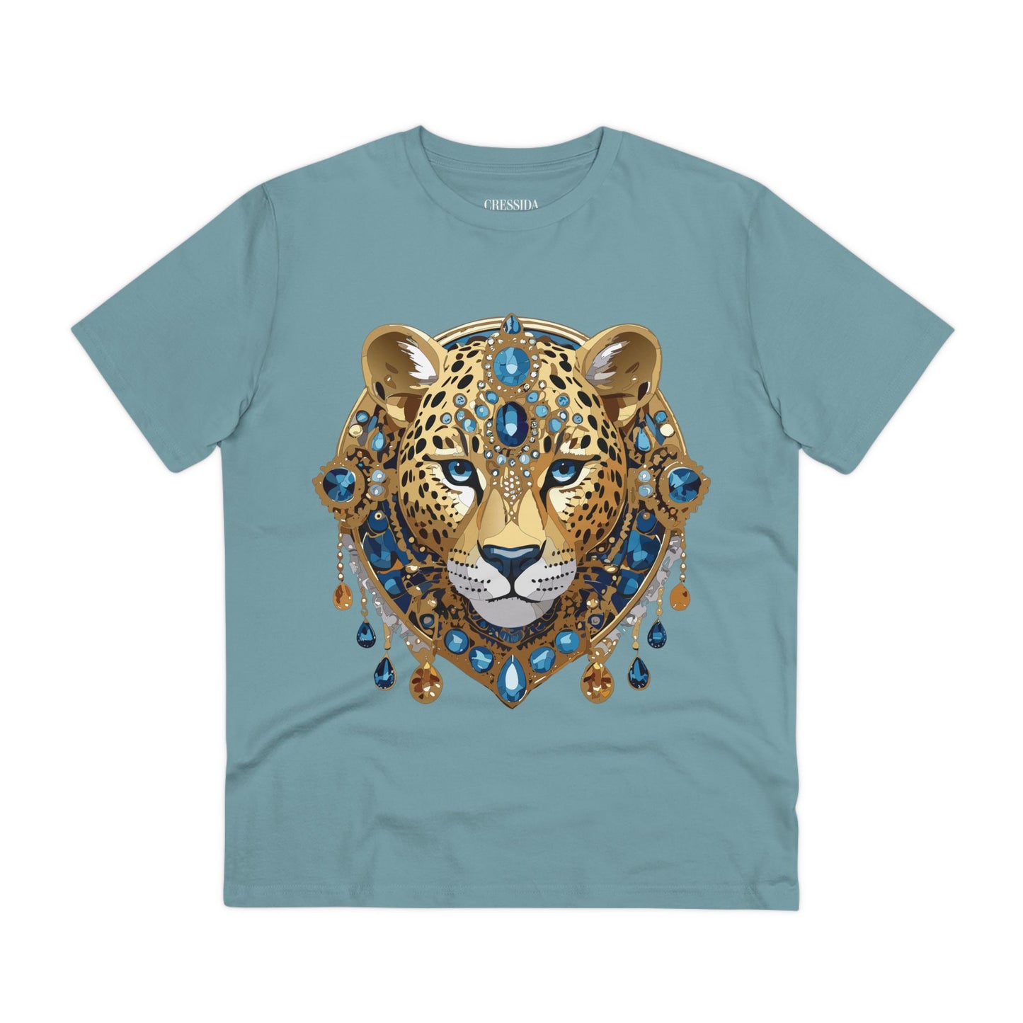 Organic T-shirt with Animals - Cheetah