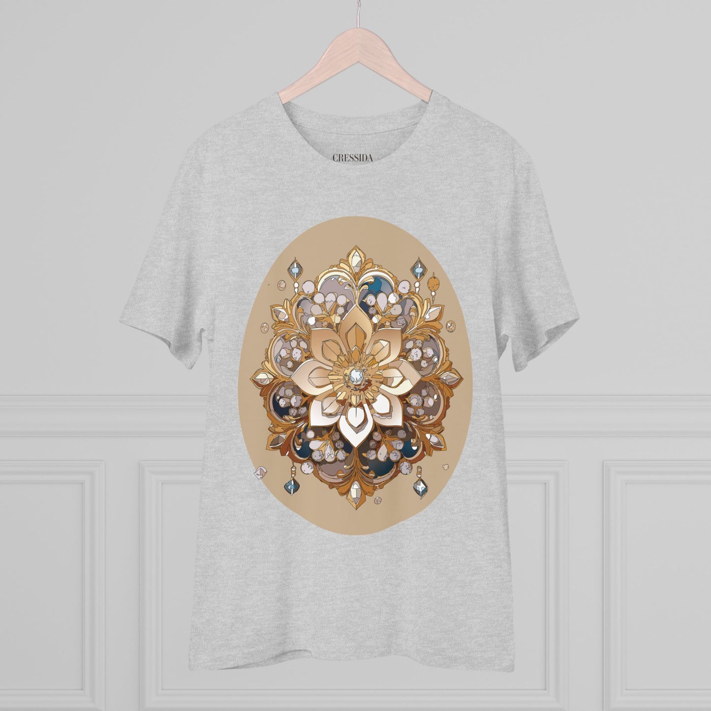 Organic T-shirt with Flower