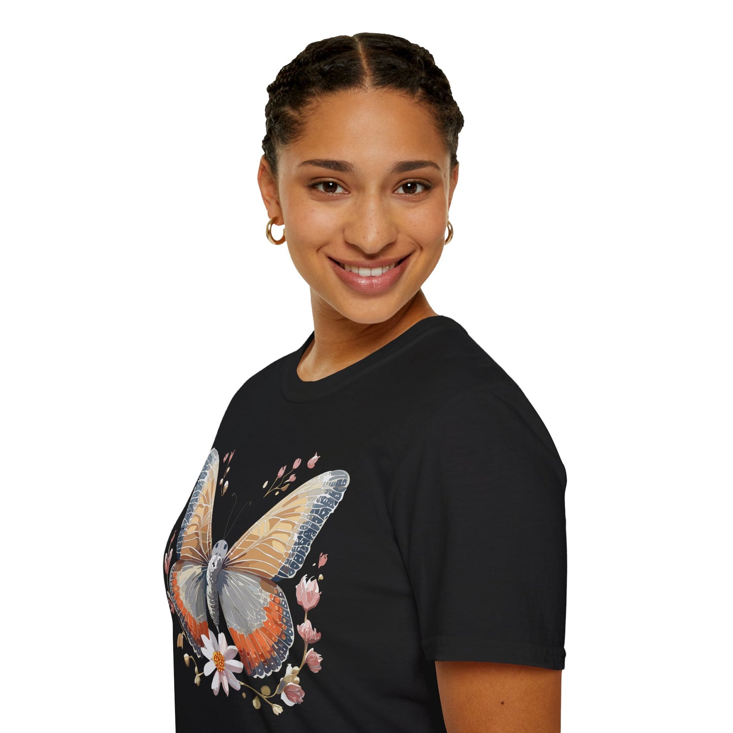Butterfly Shirt, T Shirt with Butterfly, Monarch Shirt