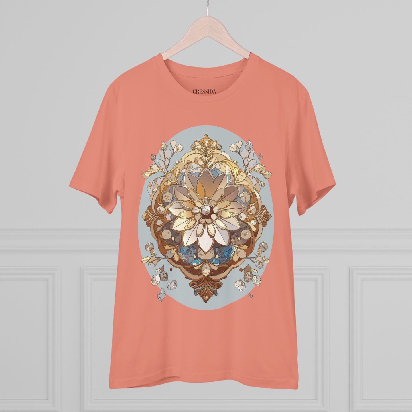 Organic T-shirt with Flower