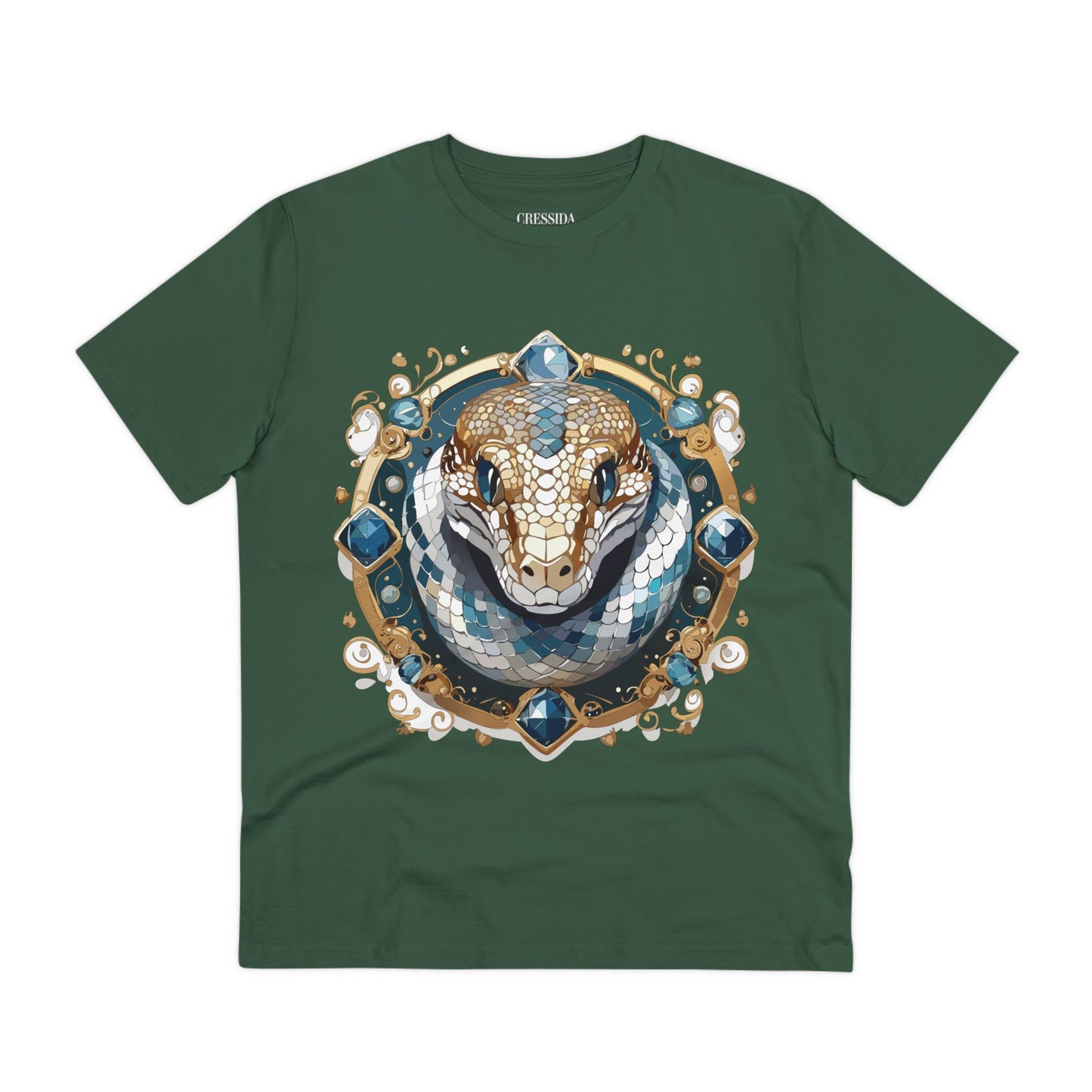 Organic T-shirt with Animals - Python