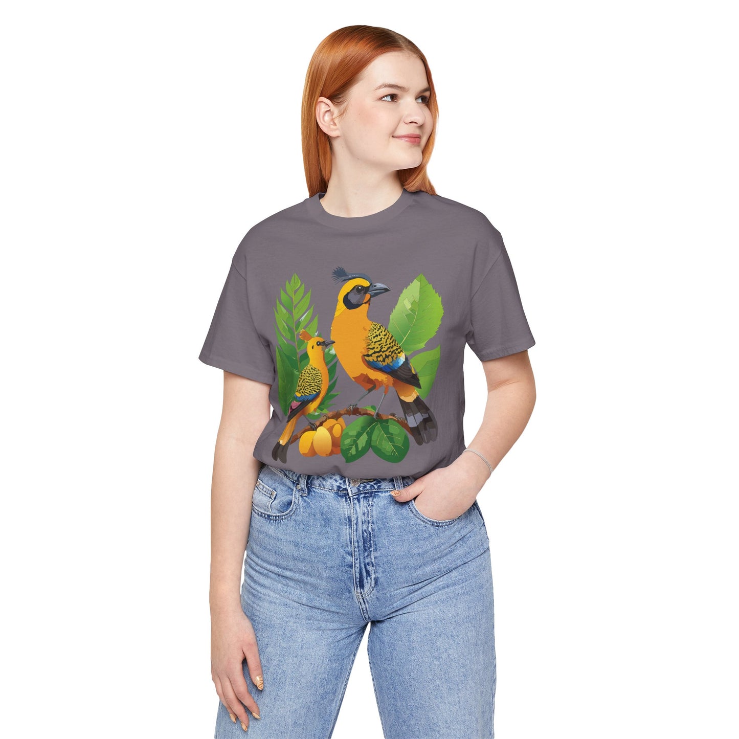 Unisex Animal Shirt, Tee Shirt with Animals, Art Design Tee Shirt, Wild Animals Shirt