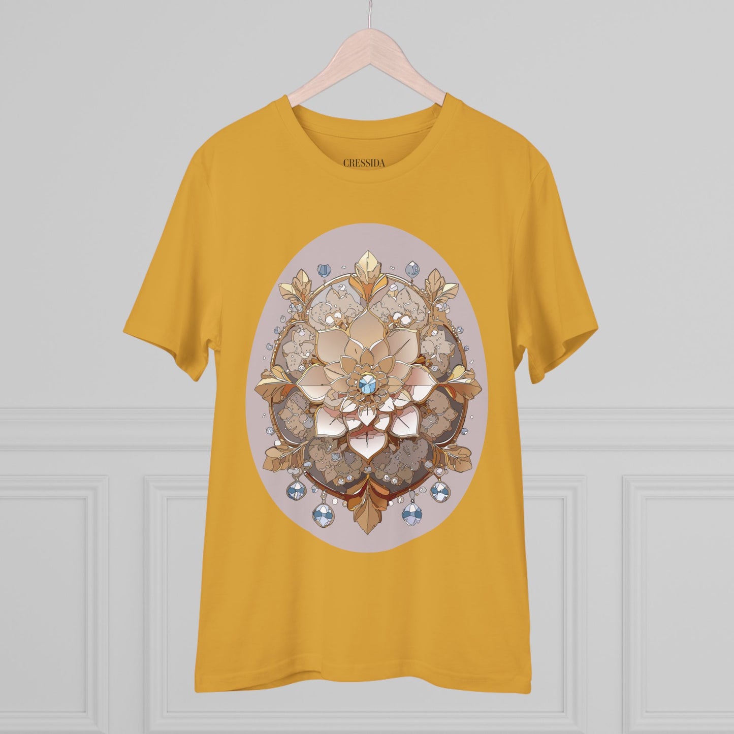 Organic T-shirt with Flower