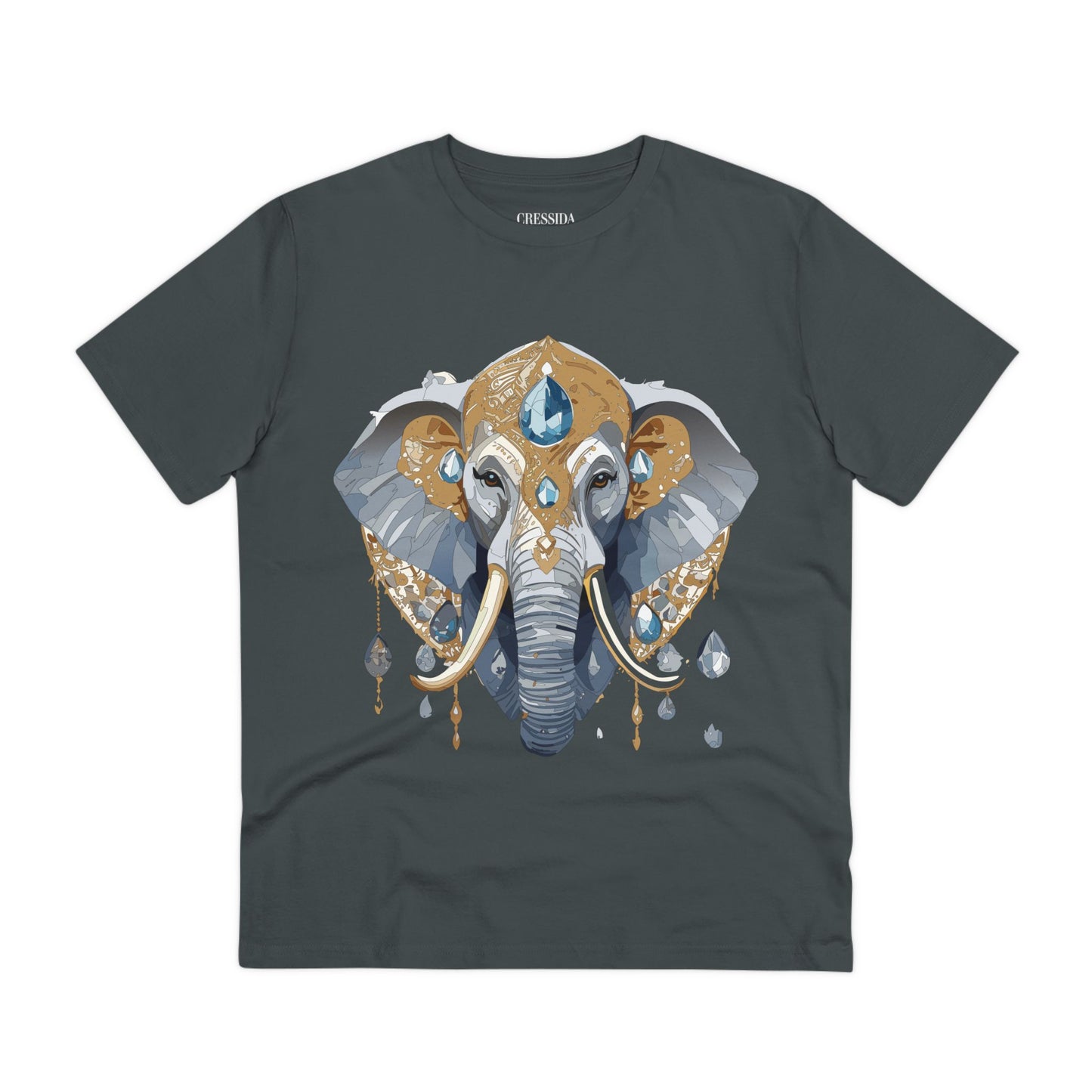 Organic T-shirt with Animals - Elephant