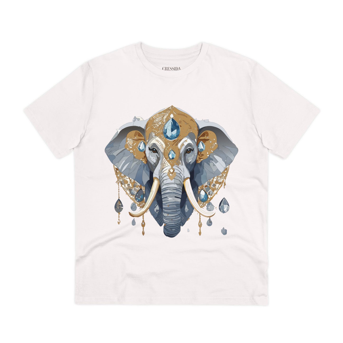 Organic T-shirt with Animals - Elephant