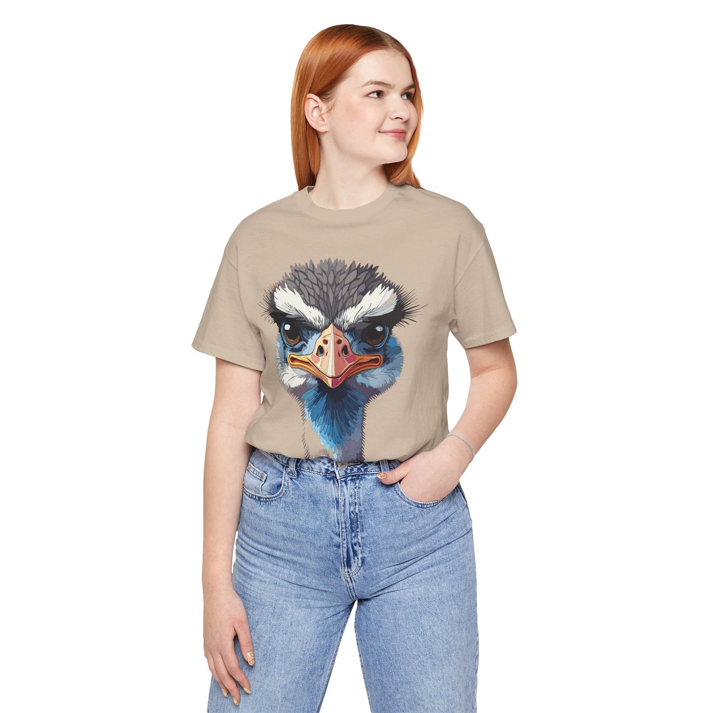 Unisex Animal Shirt, Tee Shirt with Animals, Art Design Tee Shirt, Wild Animals Shirt