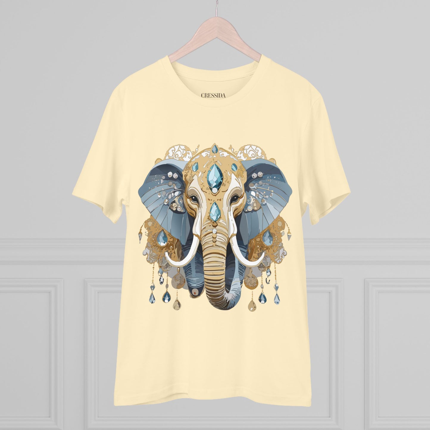 Organic T-shirt with Animals - Elephant