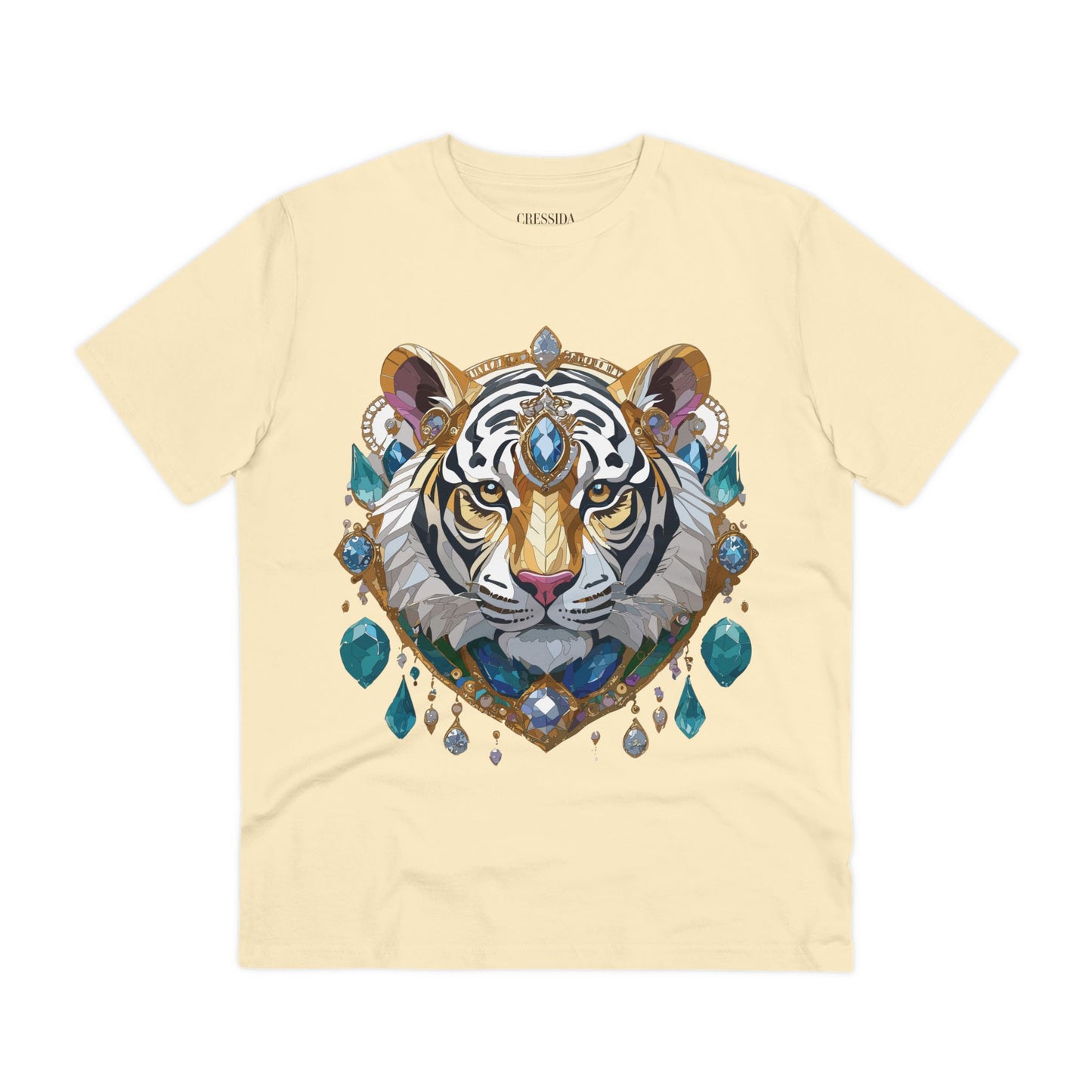 Organic T-shirt with Animals - Tiger