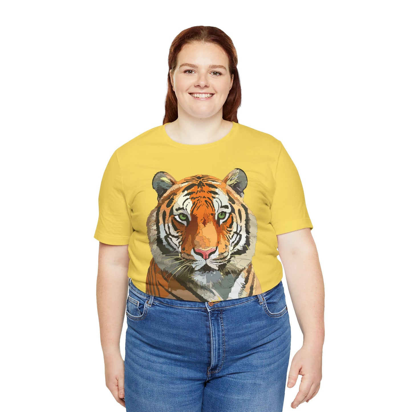 Unisex Animal Shirt, Tee Shirt with Animals, Art Design Tee Shirt, Wild Animals Shirt