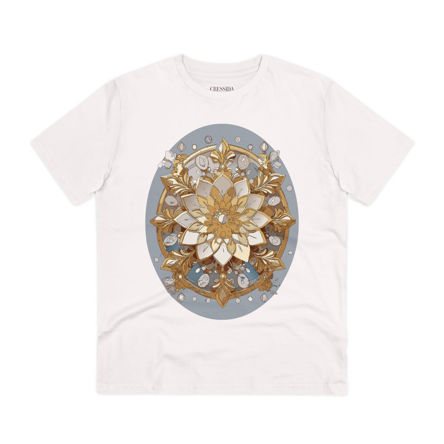 Organic T-shirt with Flower