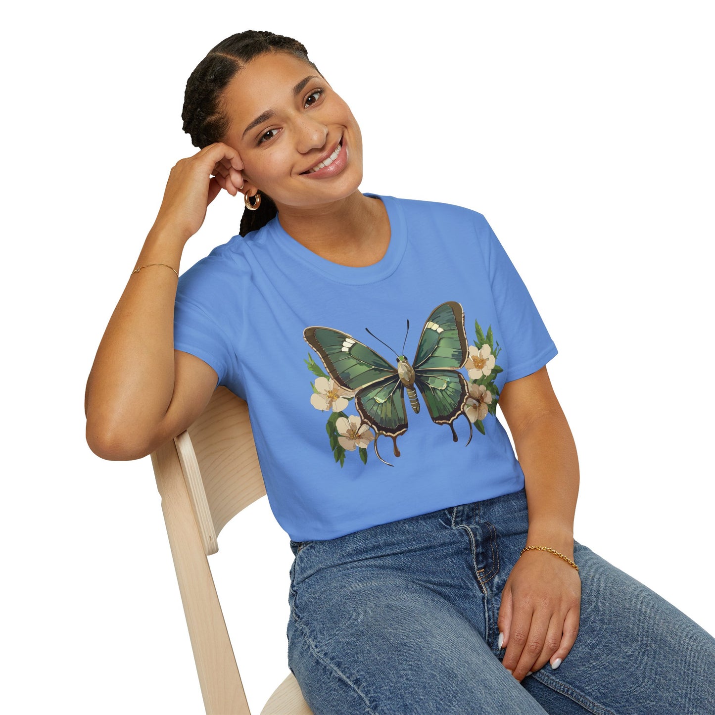 Butterfly Shirt, T Shirt with Butterfly, Monarch Shirt