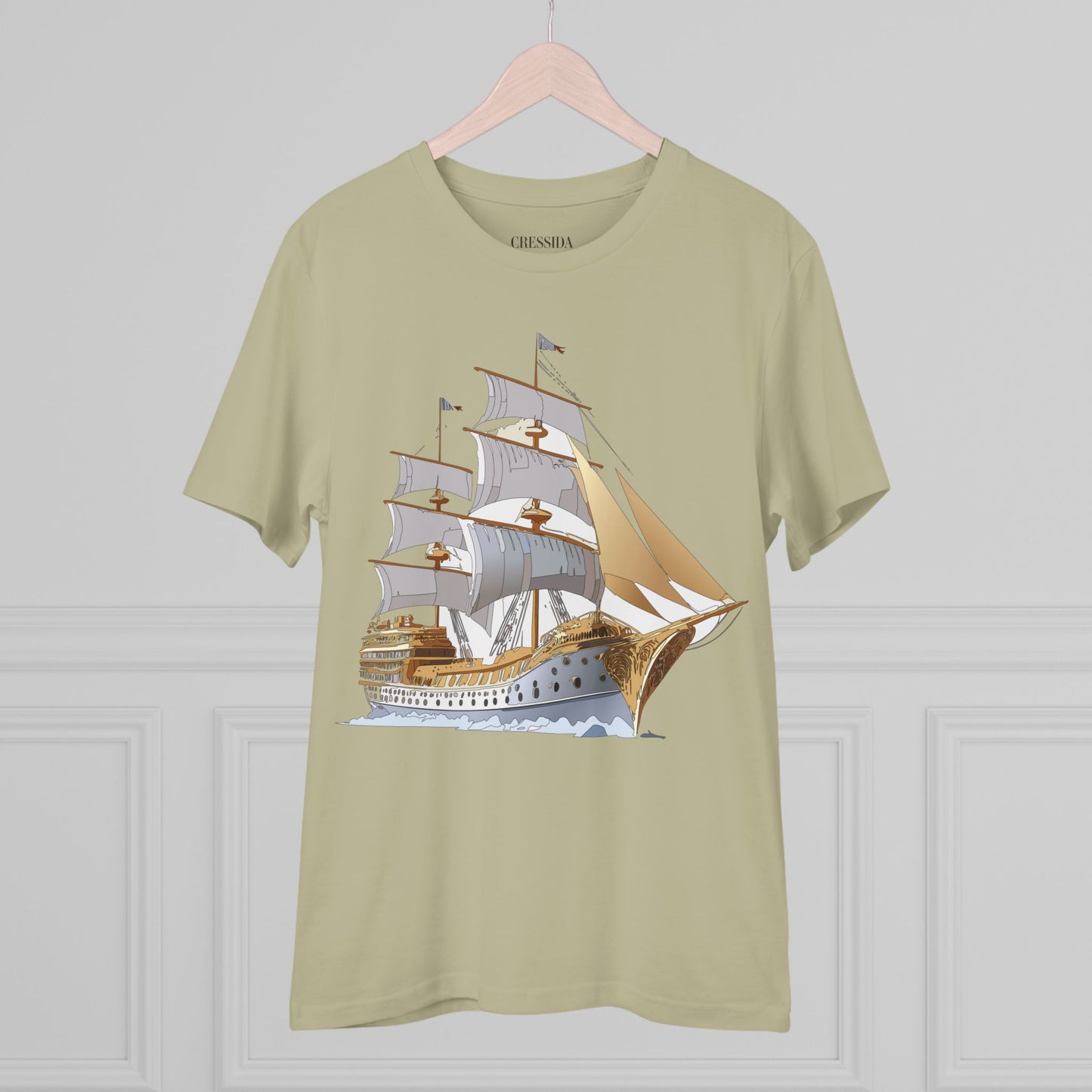 Organic T-shirt with Ship