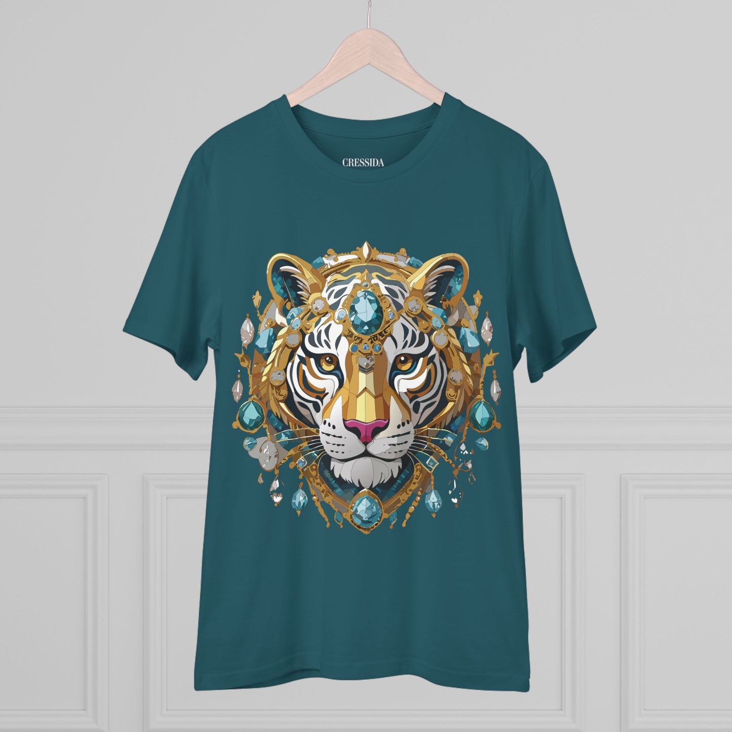 Organic T-shirt with Animals - Tiger