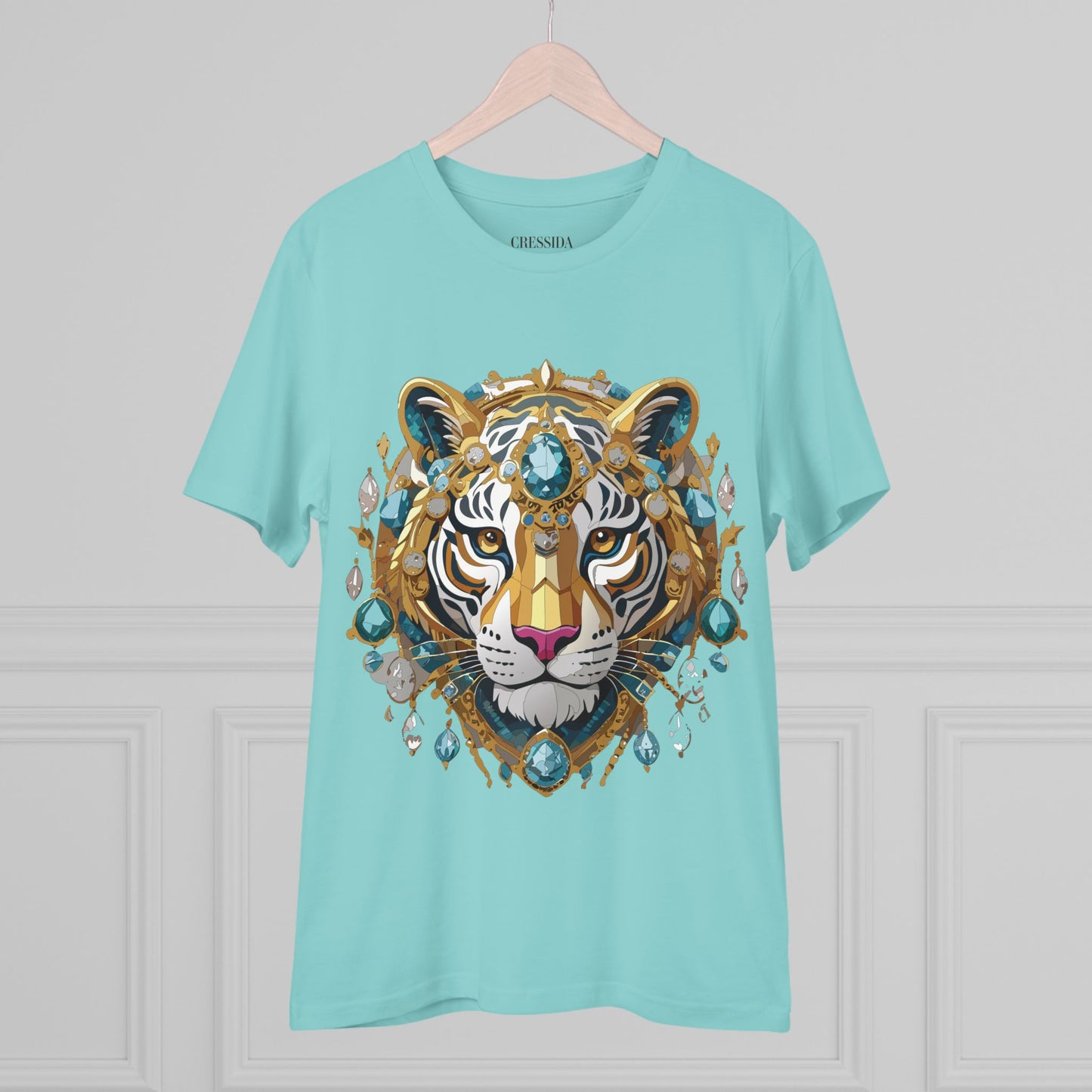 Organic T-shirt with Animals - Tiger