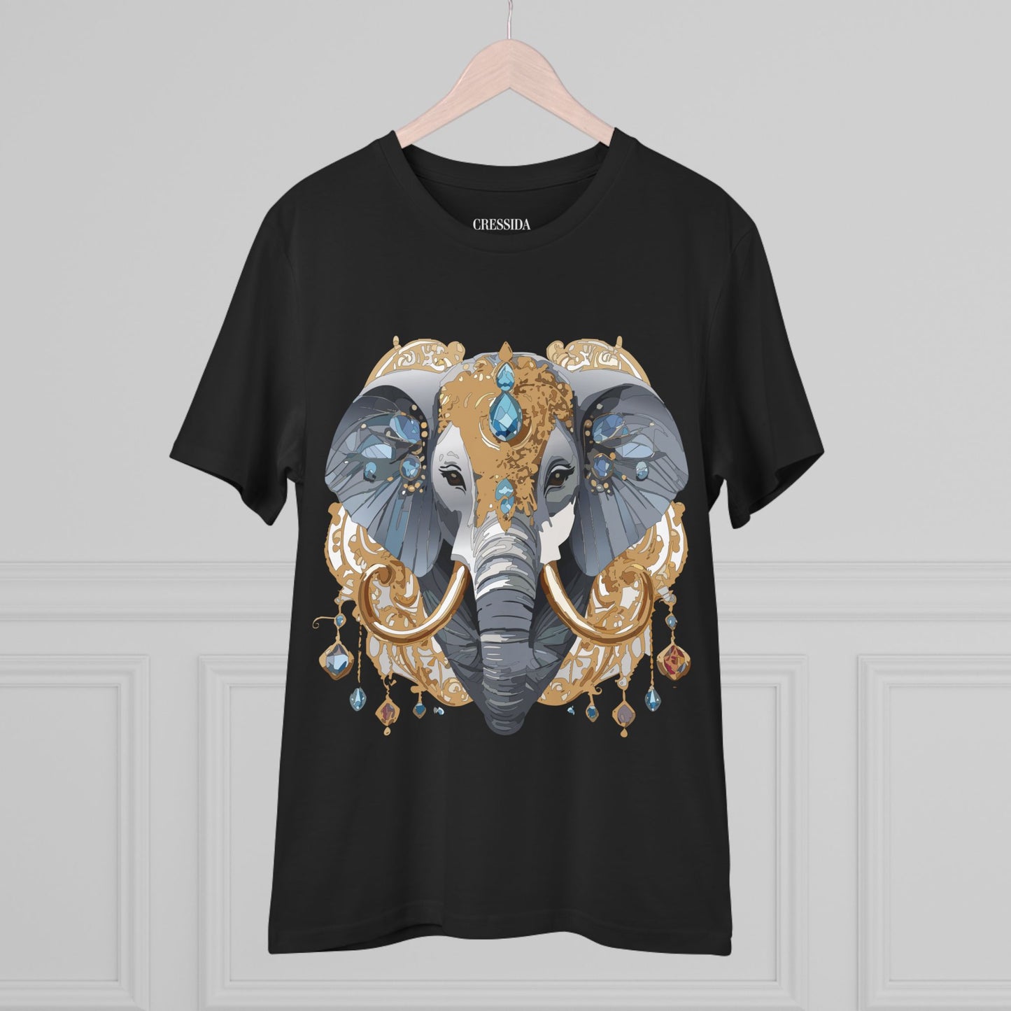 Organic T-shirt with Animals - Elephant