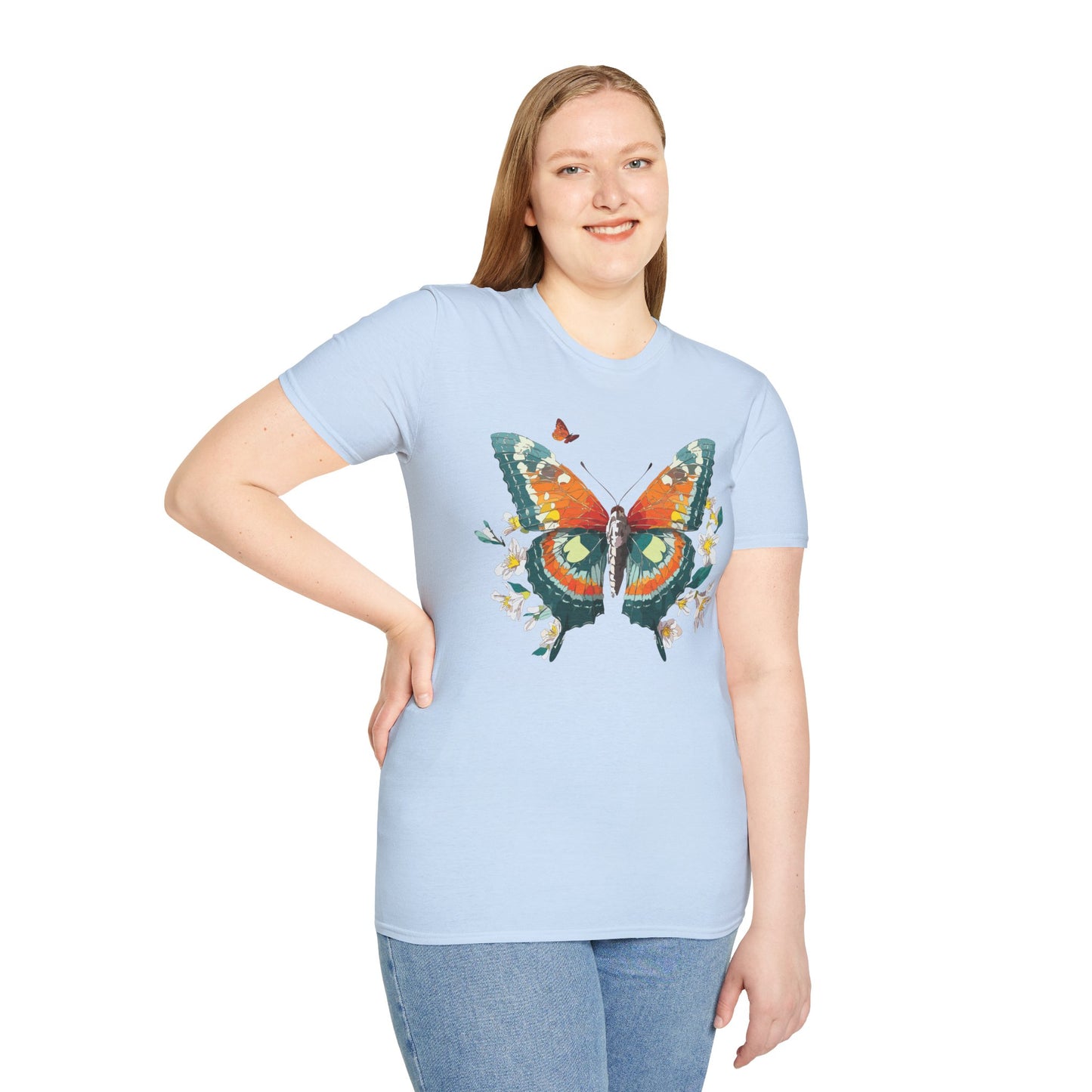 Butterfly Shirt, T Shirt with Butterfly, Monarch Shirt