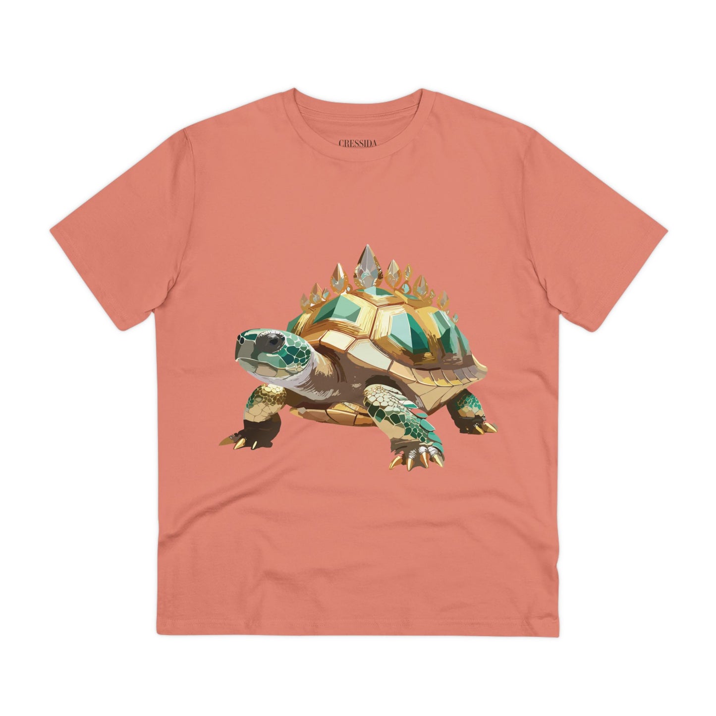 Organic T-shirt with Animals - Turtle