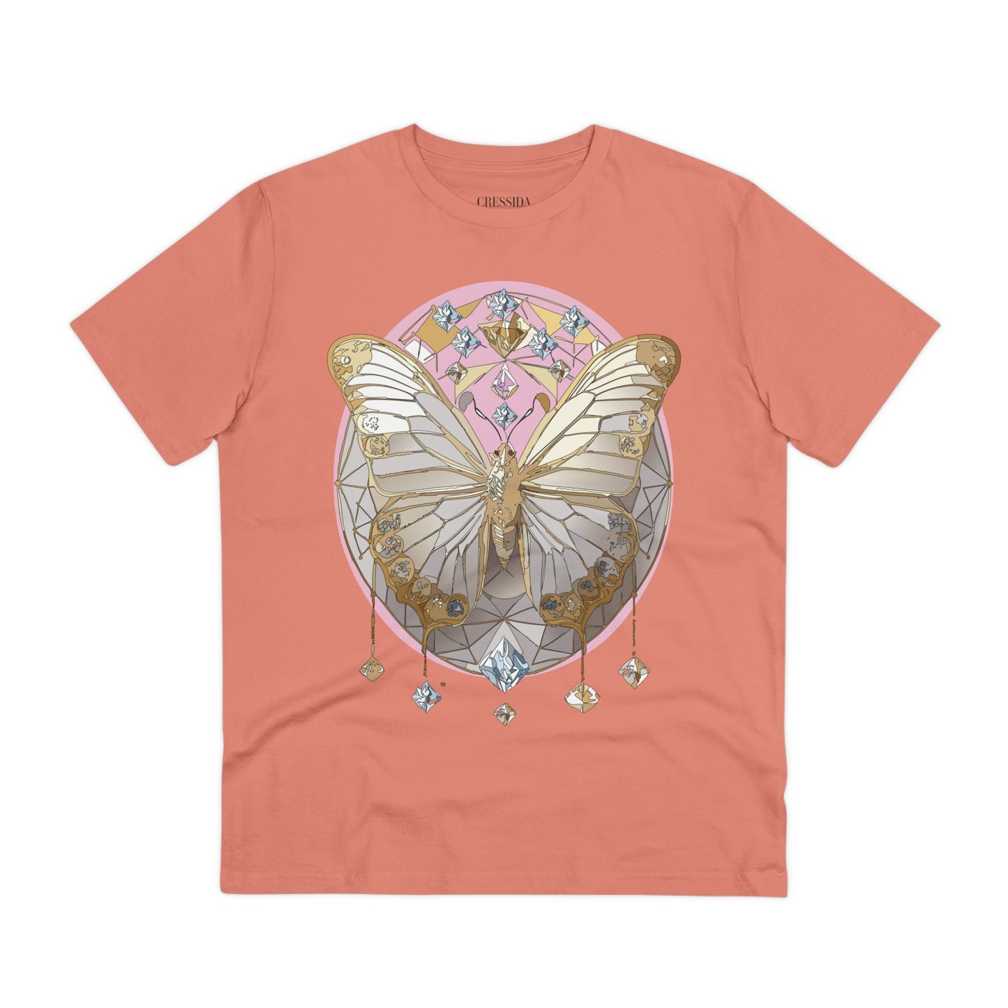 Organic T-shirt with Butterfly