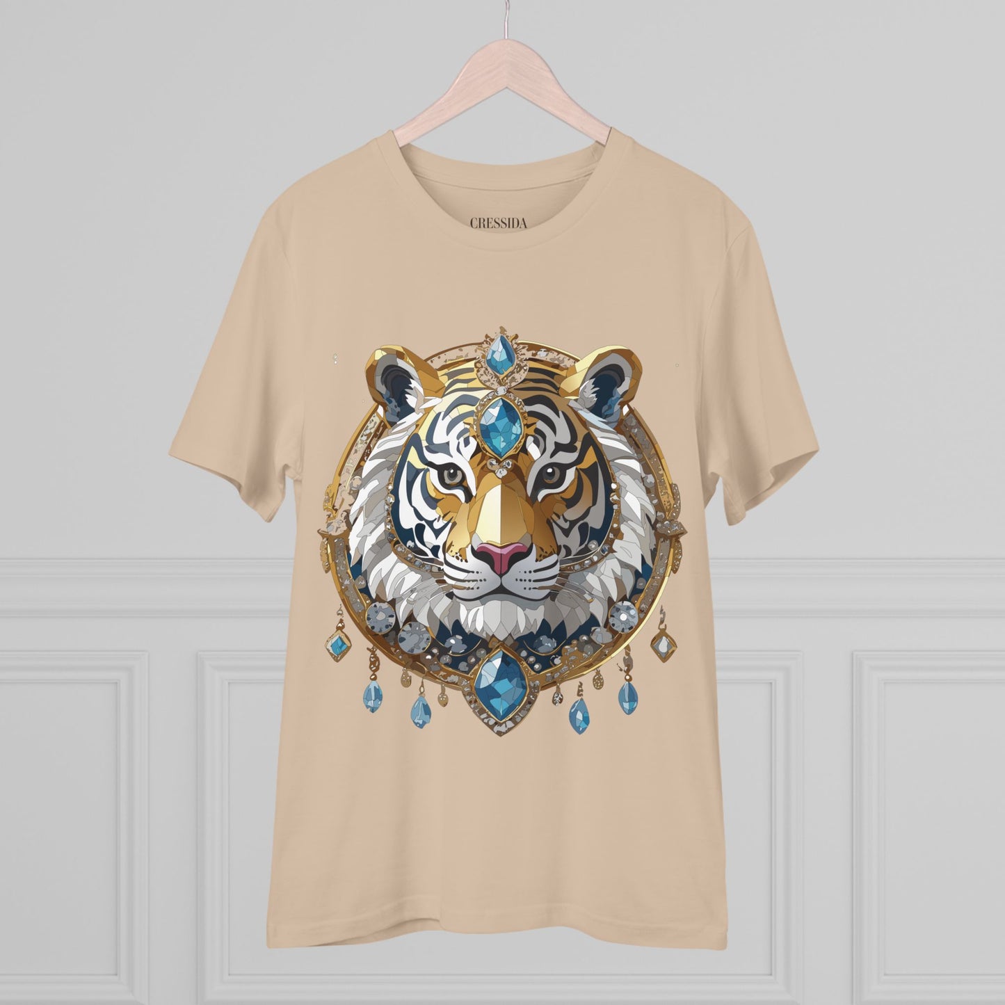 Organic T-shirt with Animals - Tiger