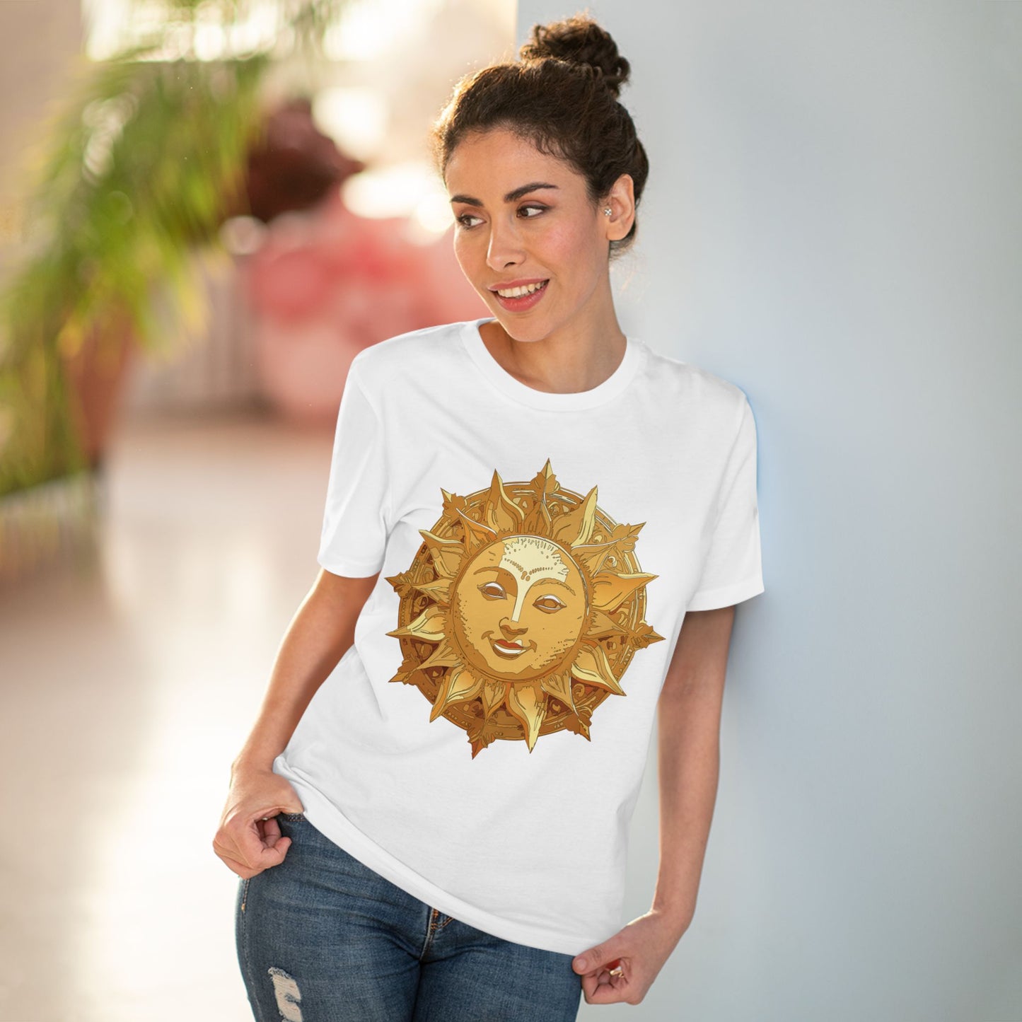 Organic T-shirt with Sun