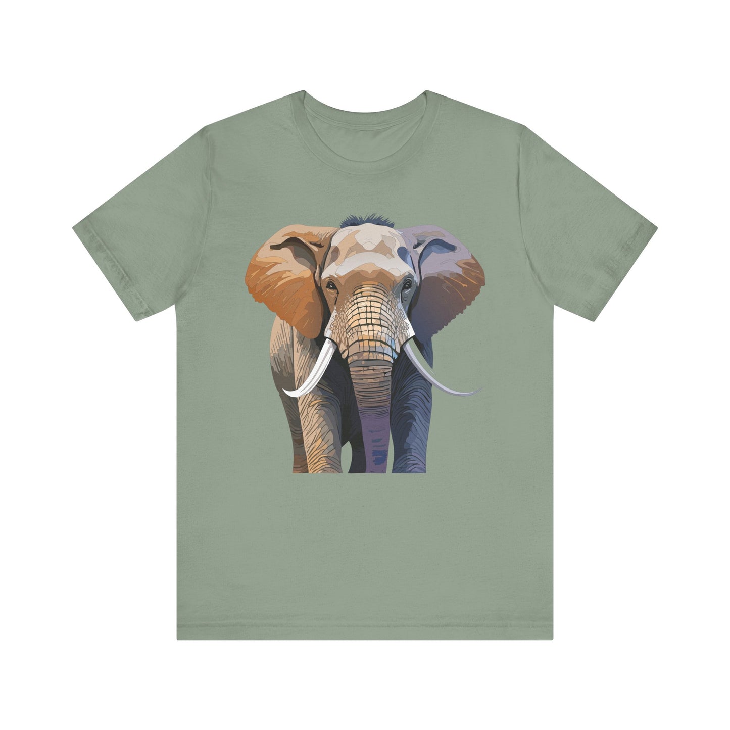 Unisex Animal Shirt, Tee Shirt with Animals, Art Design Tee Shirt, Wild Animals Shirt