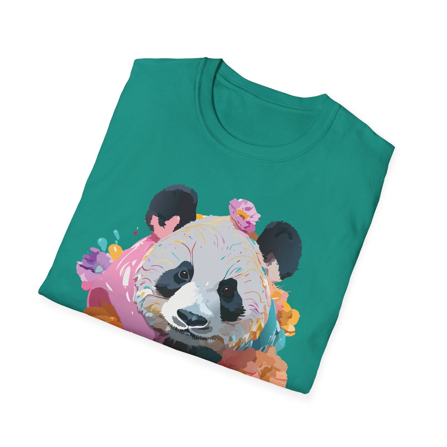 Panda Shirt, T Shirt with Panda, Animal Shirt, Tee Shirt with Animals