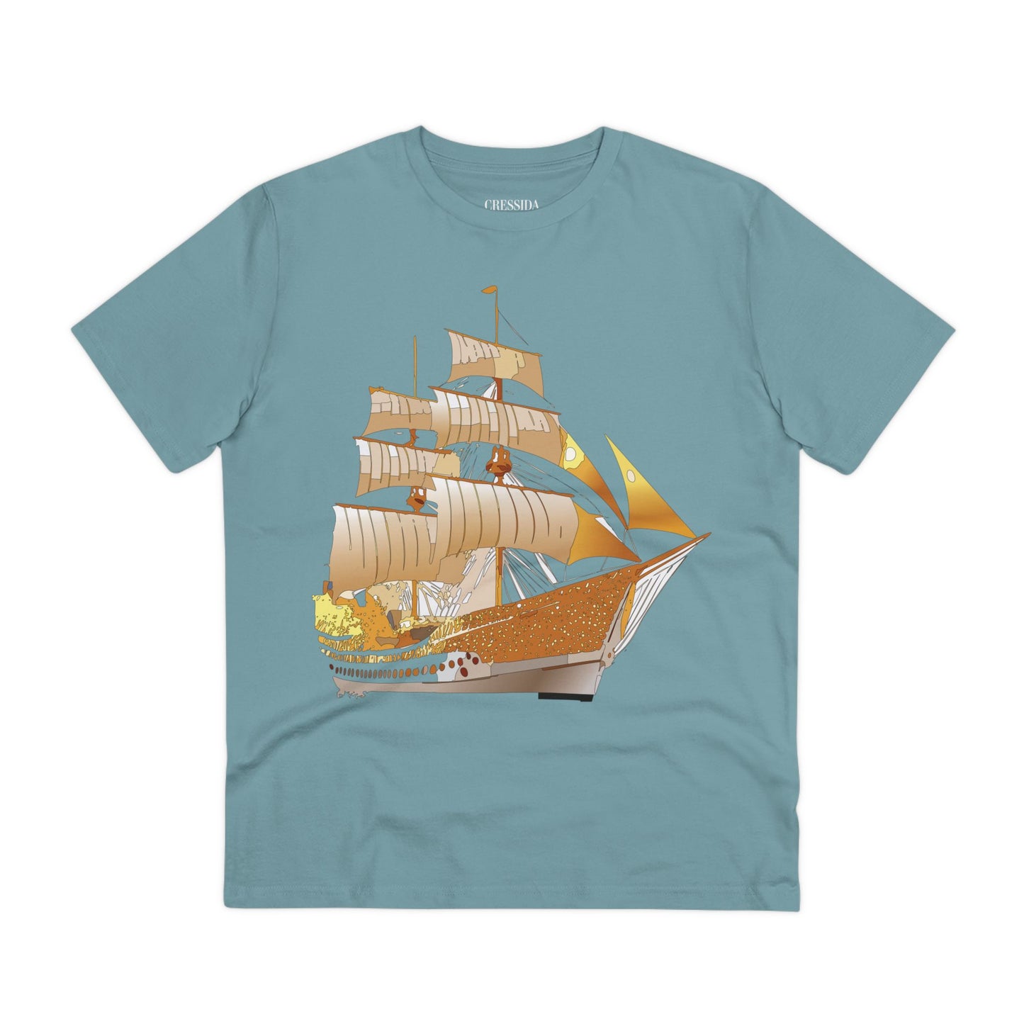 Organic T-shirt with Ship