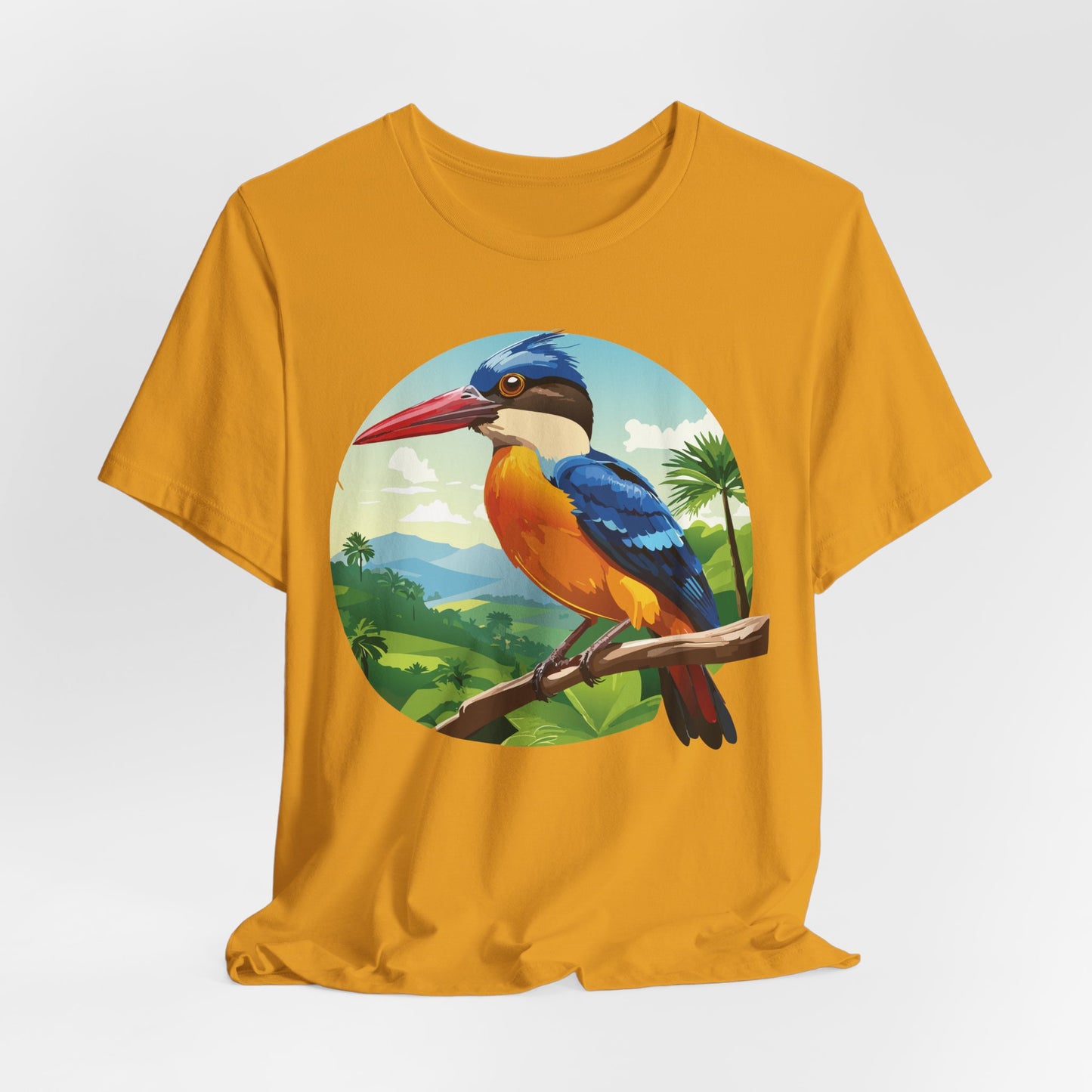 Unisex Animal Shirt, Tee Shirt with Animals, Art Design Tee Shirt, Wild Animals Shirt