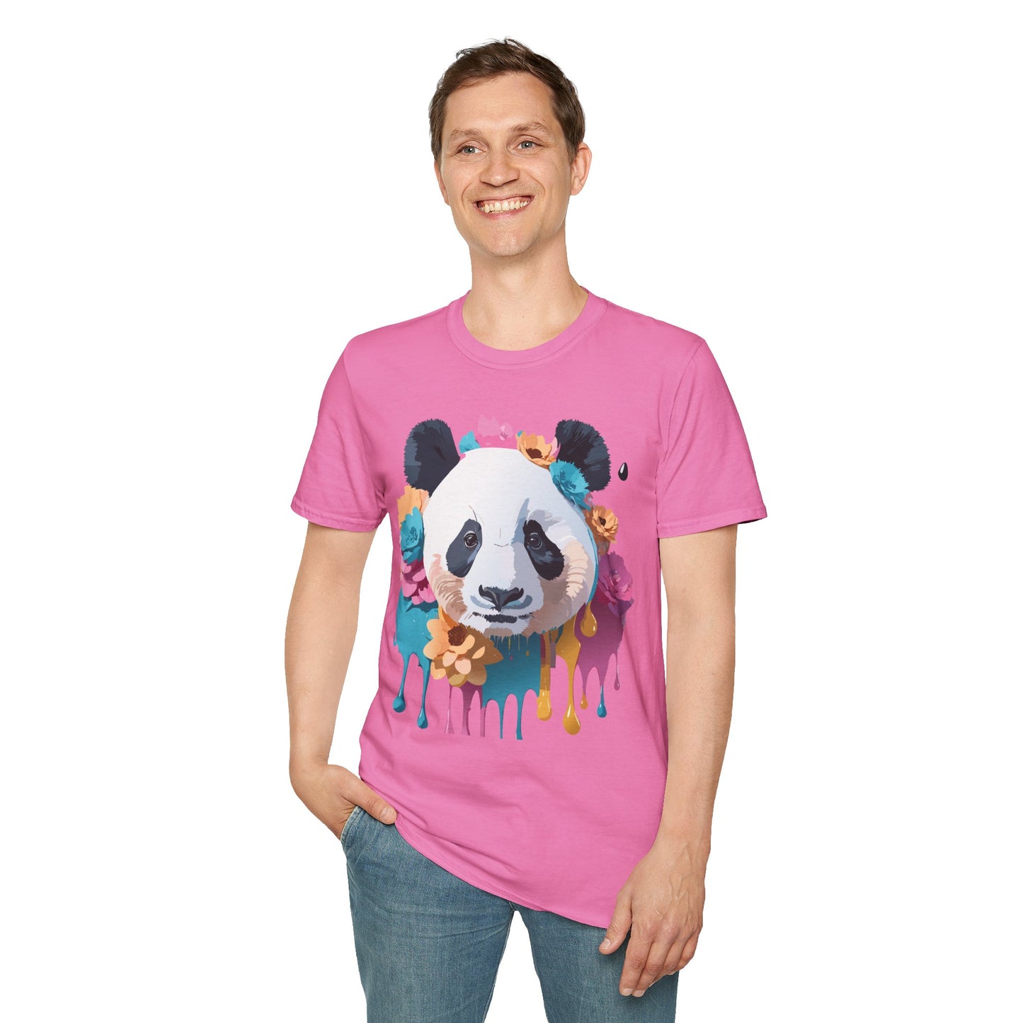 Panda Shirt, T Shirt with Panda, Animal Shirt, Tee Shirt with Animals