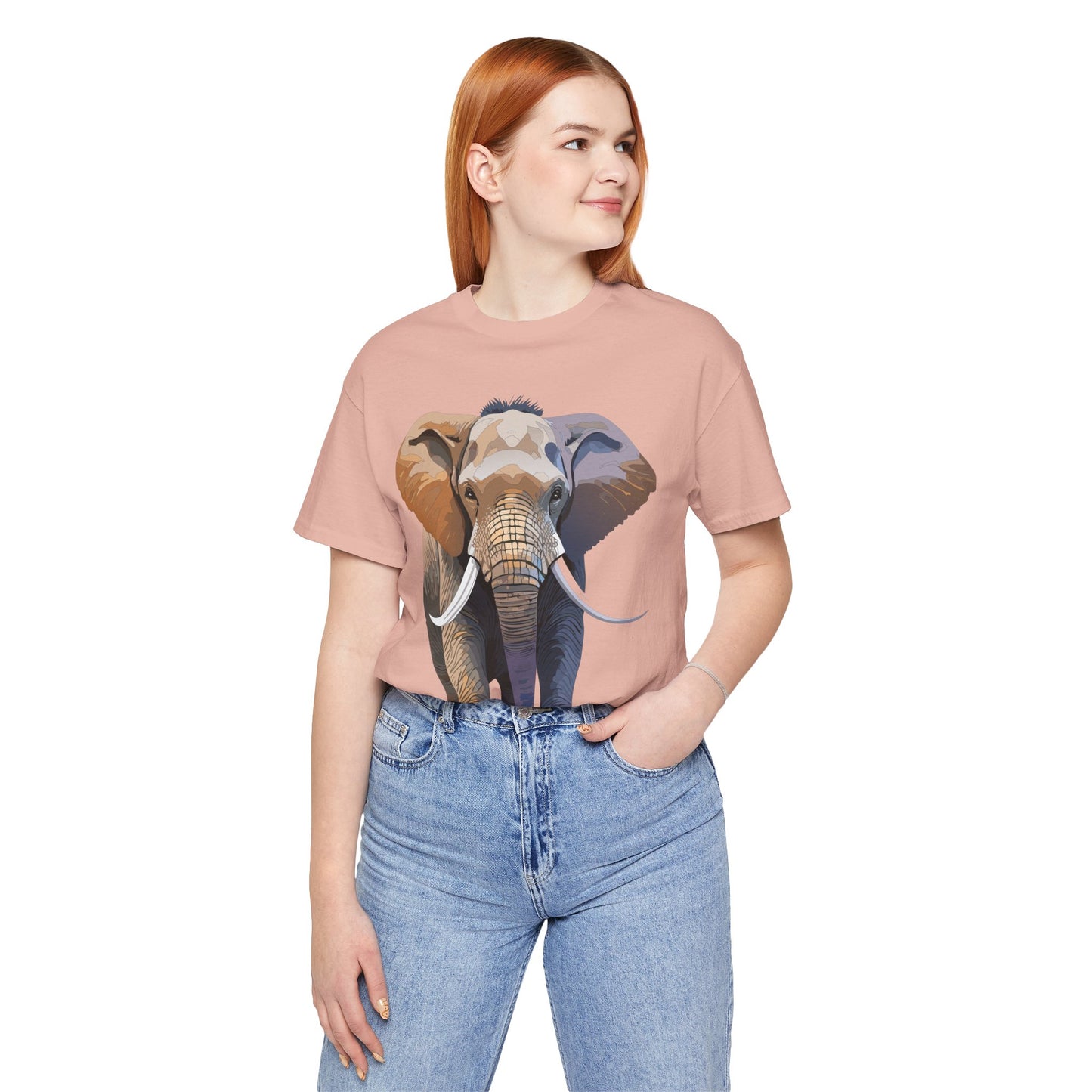 Unisex Animal Shirt, Tee Shirt with Animals, Art Design Tee Shirt, Wild Animals Shirt