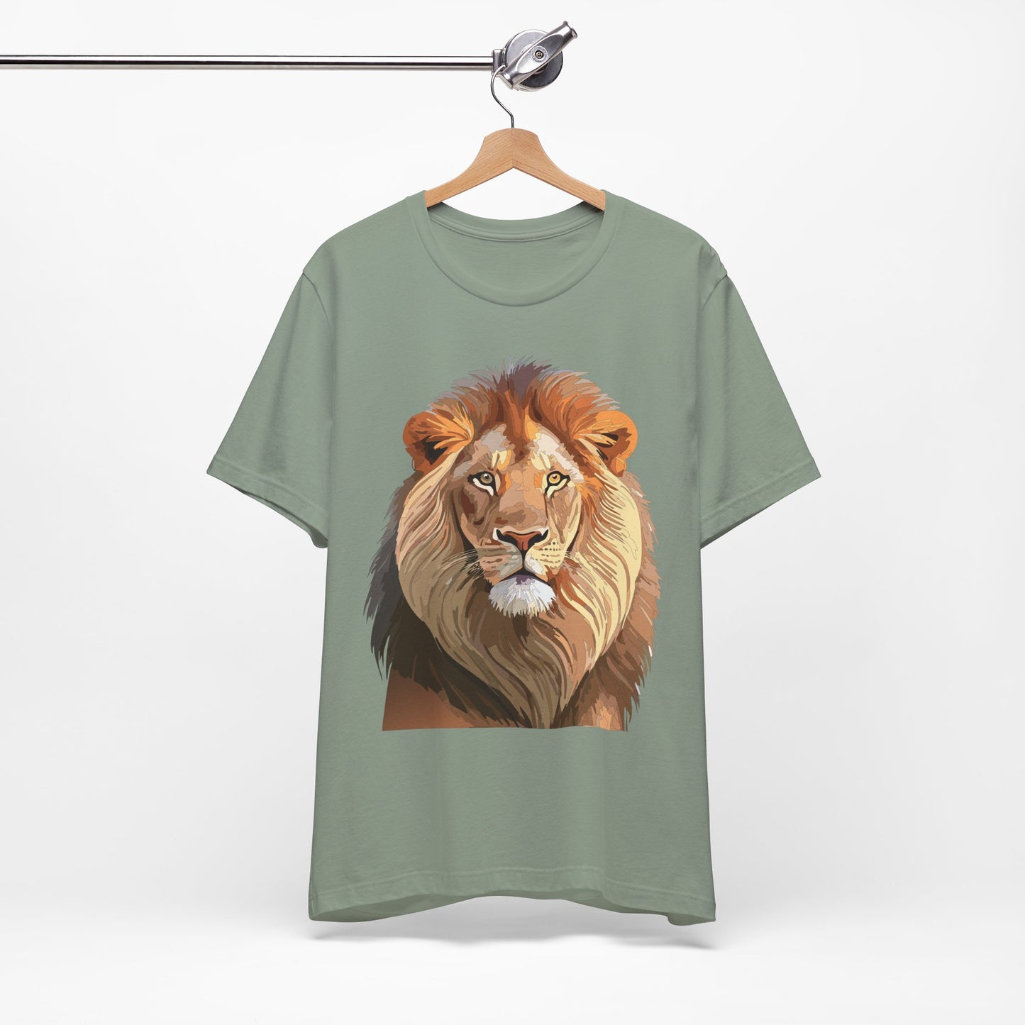 Unisex Animal Shirt, Tee Shirt with Animals, Art Design Tee Shirt, Wild Animals Shirt