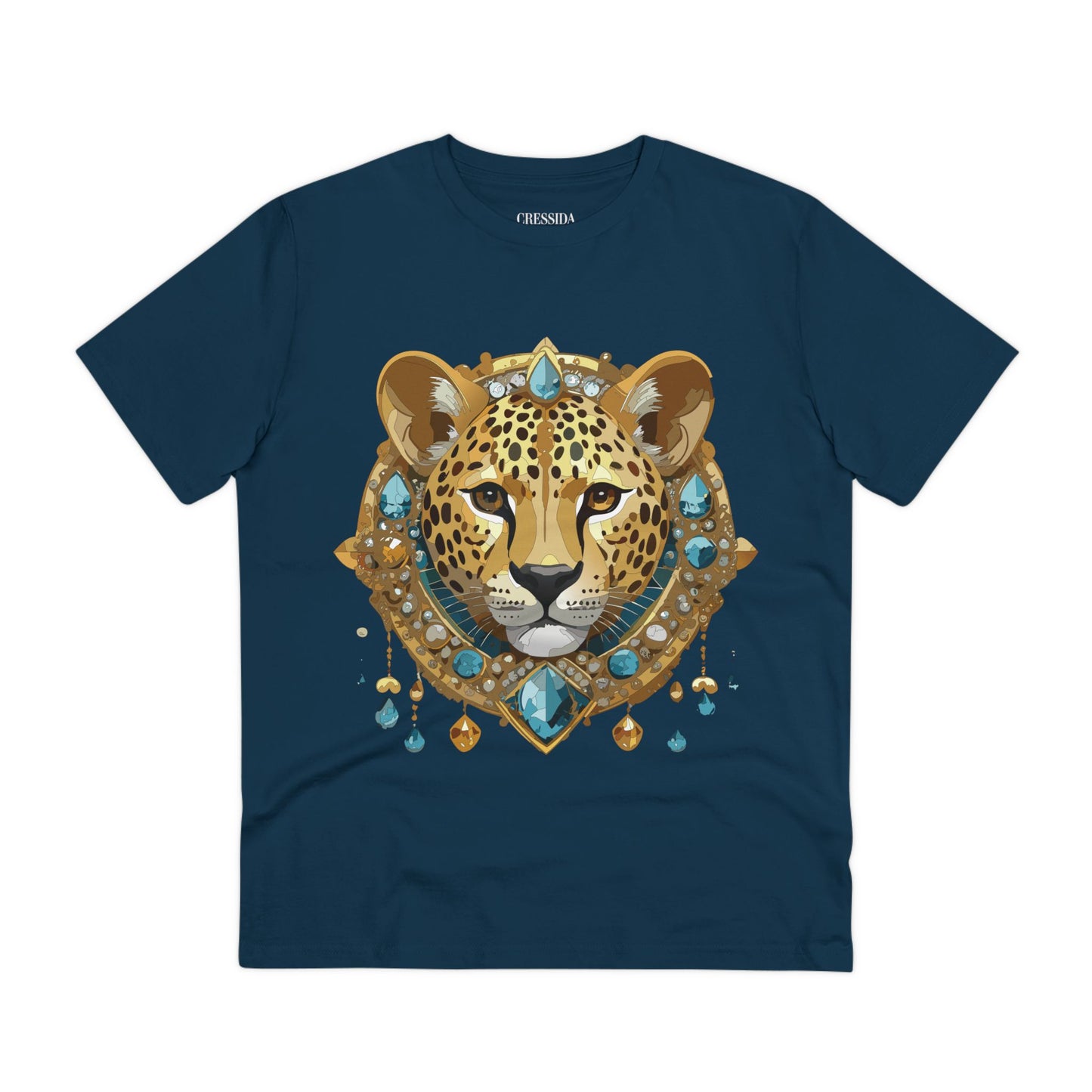 Organic T-shirt with Animals - Cheetah