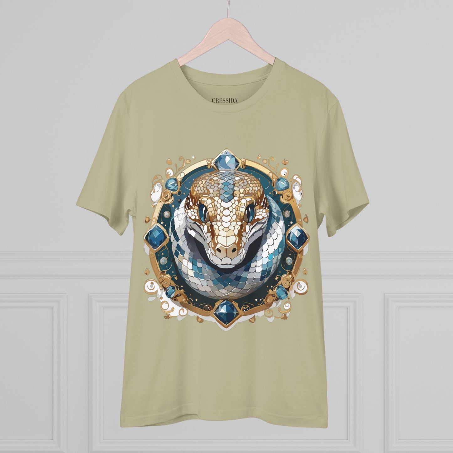 Organic T-shirt with Animals - Python